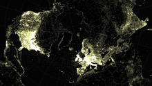 English - Equidistant Azimuthal Projection