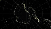 English - Equidistant Azimuthal Projection
