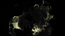 English - Lambert Azimuthal Equal-Area Projection